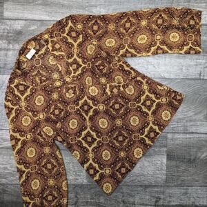 Giorgio Fiorlini Sheer Long Sleeve Top Size S